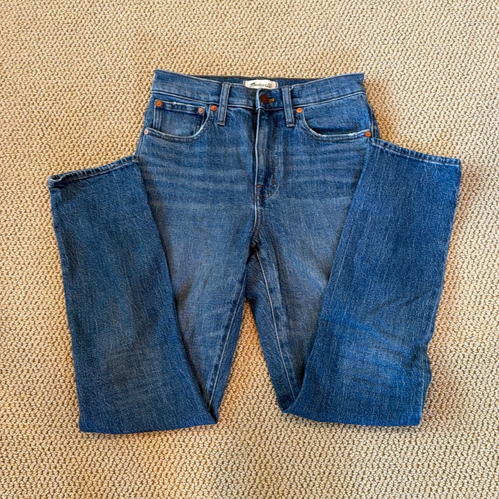 Madewell High Rise Slim Boyjean